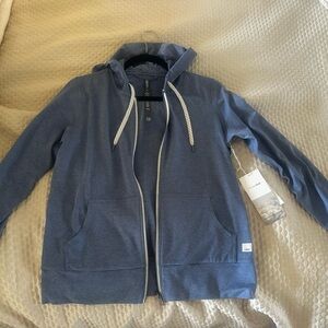 Vuori Blue Quartz Heather Hoodie